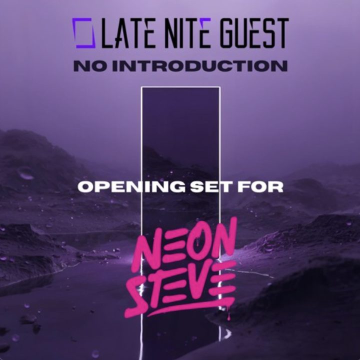 No Introduction, opening set for Neon Steve, cover art